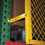 Pallet Rack Safety Mesh Close Up